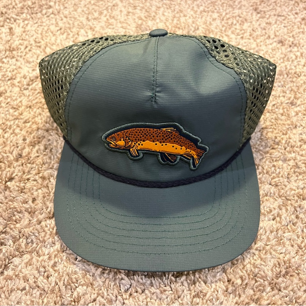 TX Fly Co. Orange Trout Cap